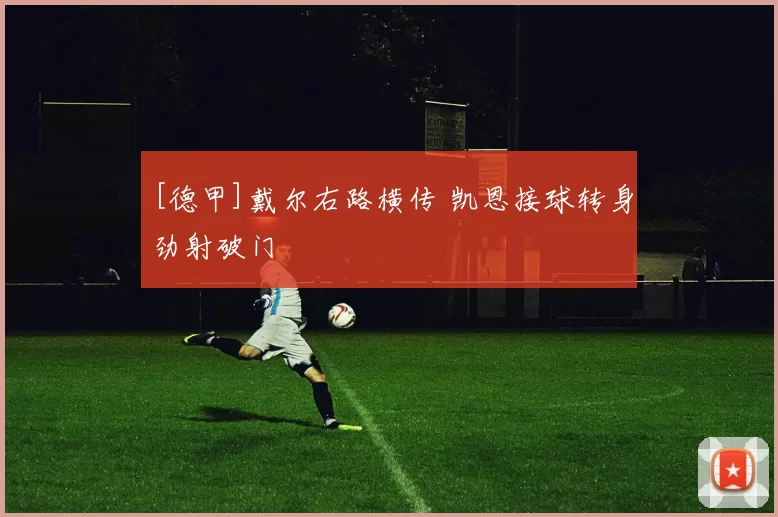 [德甲]戴尔右路横传 凯恩接球转身劲射破门