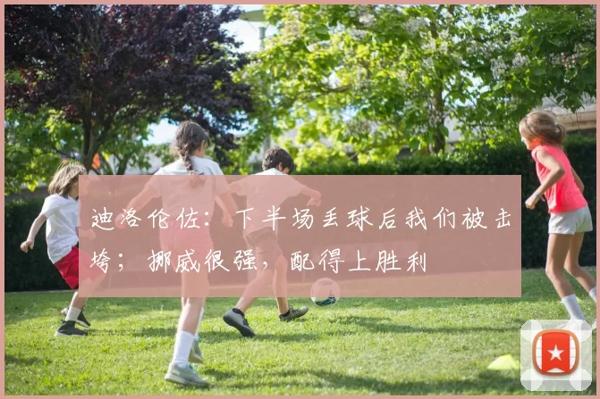迪洛伦佐：下半场丢球后我们被击垮；挪威很强，配得上胜利